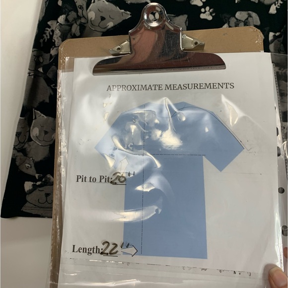 Jess & Jane Womens Cat Meadley Top Sz Small Rhinestones Black Cotton knit USA - Picture 5 of 15